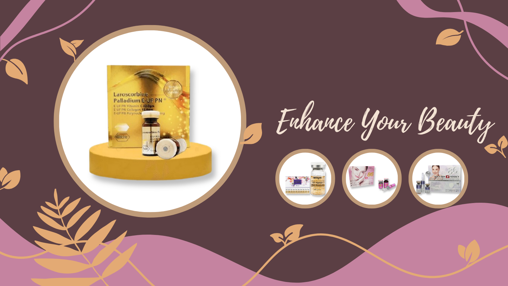 Copy of Copy of Cream Floral Beauty Skincare Product Promotion Facebook Cover