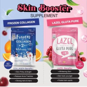 Frozen Collagen and Lazel Gluta Pure