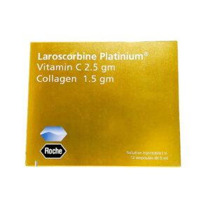 Roche Laroscorbine Platinum
Vitamin C 2.5gm
Collagen 1.5gm